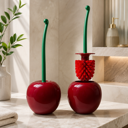 Cherry Toilet Brush Holder