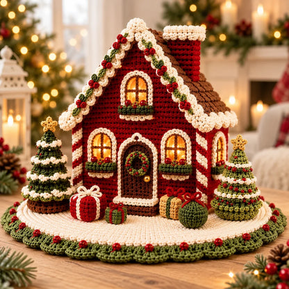 Inclus dans la collection : La Maison en Pain d’Épices au crochet
