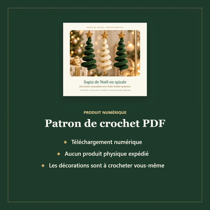 Produit numérique : tutoriel de crochet au format PDF, téléchargement immédiat, aucun produit physique expédié